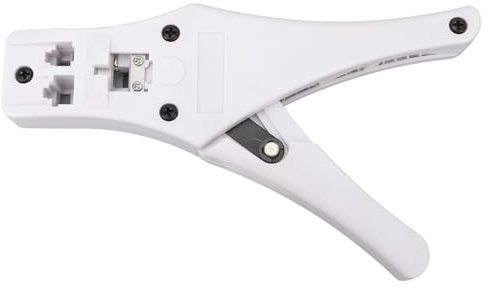 Pinza da pressa multifunzionale, crimpatrice per connettori per cavi di rete professionale, crimpatrice Ethernet 4P 6P 8P ad alta precisione per l'ufficio della sala computer di