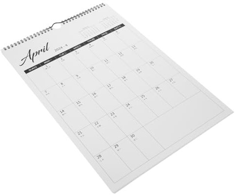 STOBOK Monatlicher Wandkalender Planungskalender Für Büro Praktischer Urlaubsplaner Mit Klarer Druckqualität Platzsparend Und Vielseitig Einsetzbar