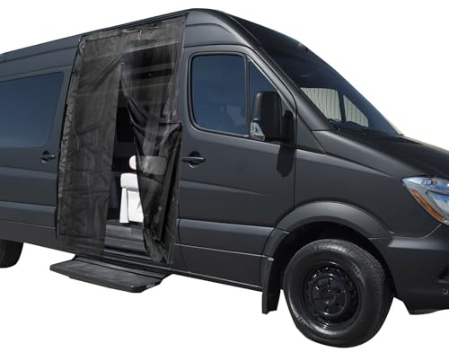 JOJOCY Magnetischer Fliegengitter-LKW-Insektenschutz für Mercedes Sprinter (mittleres/hohes Dach) Renault Master VW Crafter (hoches/super hohes Dach) Ford Transit Wohnmobile (211 * 150 cm)