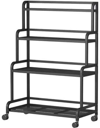 Estante de metal para plantas, soporte de flores de 3/4 niveles de alto para exhibición de esquina interior y exterior, diseño de escalera que ahorra espacio