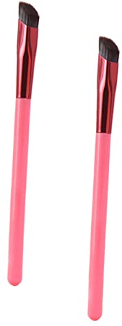 CIYODO 2 pièces Pinceaux Sourcils Professionnels Brosse Anglée Précision Multifonction pour Maquillage Femmes Filles