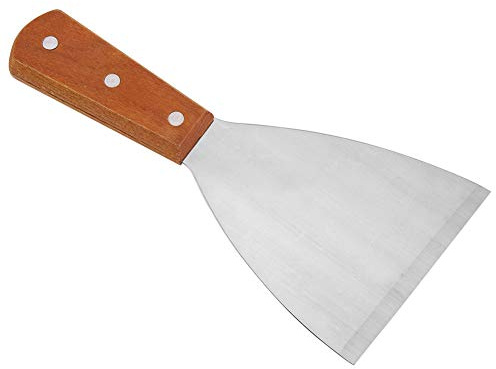 SustVita Stainless Steel Turner for Grilling and Kitchen Use, Pizza Peel Paddle for Baking Homemade Bread and Pies, a Versatile Non Stick Grill Flipper
