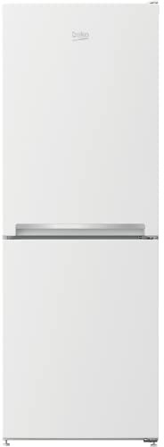 Beko CFG3552W Fridge Freezer | 50/50 Freestanding Frost Free | F Rated Energy Class| Large 220 Litre Capacity | Freezer Guard | LED Light