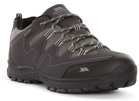 Trespass Mens Walking Shoes Finley Graphite in Size - 9
