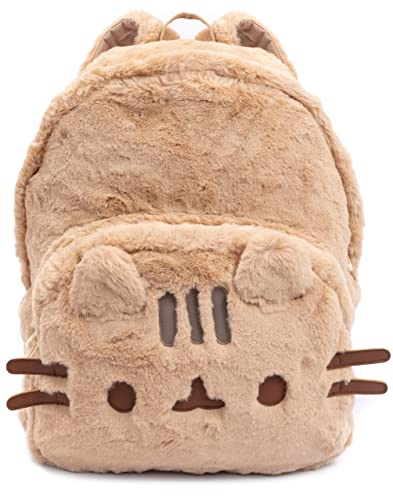 Zaino in spinta per adulti Teens 3D Cat Cat BEIGE BUGEFY ZACKSACK 13.5 One Size