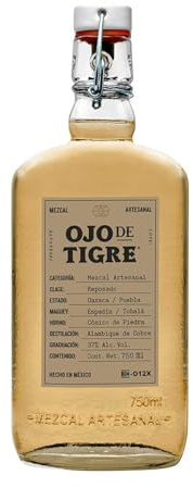 Ojo de Tigre Artisan Mezcal Rested 100% Agave 37% Vol. 0,7l