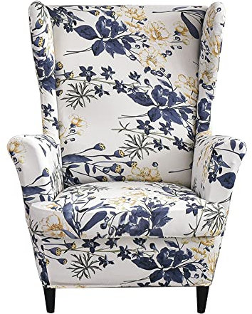 Meigeh Ohrensessel überzug Sesselhusse Sesselbezug Sessel-Überwürfe Ohrensessel Überzug Sesselbezug