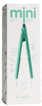 Danielle Creations Mini Flat Iron Hair Straightener - Compact Ceramic Plates for Sleek Hair in Minutes, Perfect Travel Companion for Weekends & Holidays