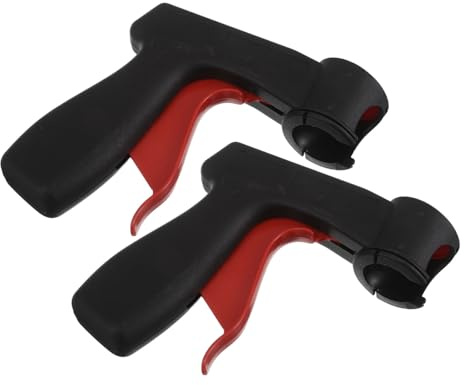 JECOMPRIS 2pezzi Maniglia del Grilletto della Bomboletta Spray per Vernice Strumento di Guida per Spruzzatura Impugnatura per Bombolette Spray Portatile Accessorio per Pittura Fai da Te