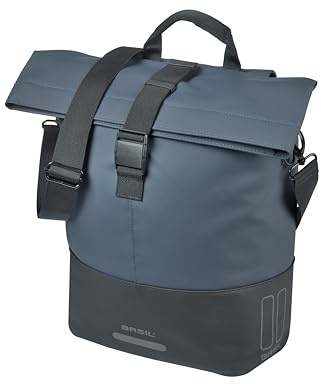 Basil Cove Fahrradtasche - MIK Hooks inkl. - 14-16L - Wasserfest - Blau