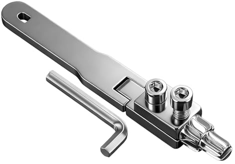 Extracteur de Filets Striés | 19 mm Acier Carbone | Dévissage de Tuyaux et Filets Rouillés - pour Plombiers Réparation Salle de Bain Douche Entretien Machine à Laver