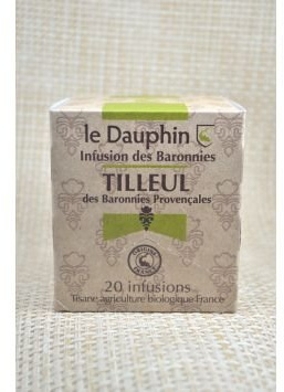 Le Dauphin - Infusion Bio Apaisante Au Tilleul 20 Sachets