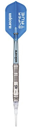 Unicorn Super True Soft Dart, 90% Tungsten, blau, 18g