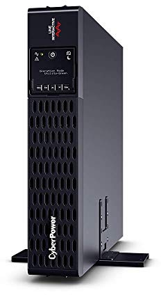 SAI CYBERPOWER PR1500ERT2U 1500VA/1500W SALIDAS 10*IEC C13 PANEL LCD RS232 FORMATO ARMARIO/TORRE 2U GUÍAS INCL.