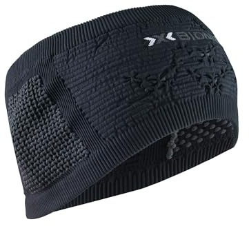 X-Bionic Headband 4.0 Anti-Transpirant-Sport-Stirnband Schwarz Unisex Grösse
