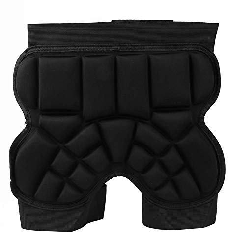 Vbestlife Roller Skating Hip Butt Pad, Children Anti-drop Short Pants Protective Gear Hip Cushion for Ski Ice Skating Snowboard
