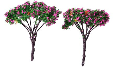 COLLBATH 10stücke Simulationsbaum Mikrolandschaftsbäume Minibäume Für Terrarien Gartendekorationen Sukkulenten Zubehör Sternenhimmel