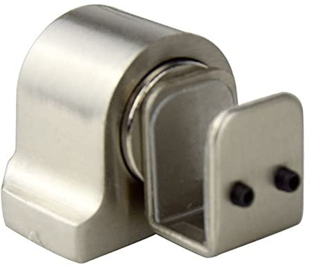 LSSEDA Floor Door Stoppers, Door Stop Magnetic Door Catch,Fit For Glass Doors Door Stop Casting Powerful Floor-mounted Magnetic Door Stopper Exquisite