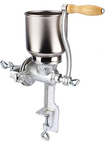 Xcello Molinillo De Granos Manual, Herramienta De Cocina Para Molino De Harina De Nueces De Maíz, Diámetro Ajustable, Amplia Compatibilidad De Granos