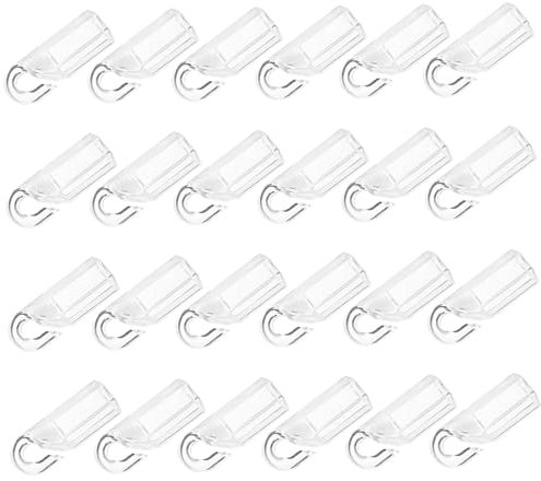 MAGICLULU Gardinenstangenhaken Pvc Blindenstabhaken Ersatz Jalousiezubehör Für Rolläden Transparent Praktisch Und Grifffreundlich