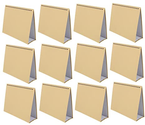 VILLFUL Tischkalenderständer 20 3 Cm Dreieckige Tischkalenderbasis 23 Löcher Schillernder Papierkalender Leere Basis Für Handgefertigte Kalender