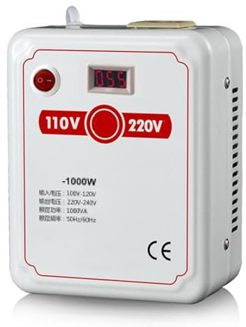 ZYT-DHRUCB 1000W Voltage Converter Transformer 110V to 220V/ 220V to 110V, Step Up/Step Down Power Converter for Household Appliances,110V-to-220V