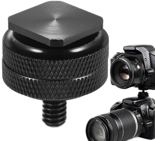 Adattatore a vite - Adattatore per montaggio fotocamera | Adattatore per treppiede | Adattatore a vite da 1/4 di pollice, adattatore per montaggio a slitta a caldo per fotocamera, accessori