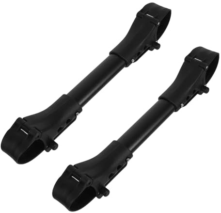 Holibanna Universeller Kinderwagen Verbinder für Zwillinge 2 Stück Aluminium Rostfrei Verbindet 2 Einzelkinderwagen zum Doppelkinderwagen für Draußen