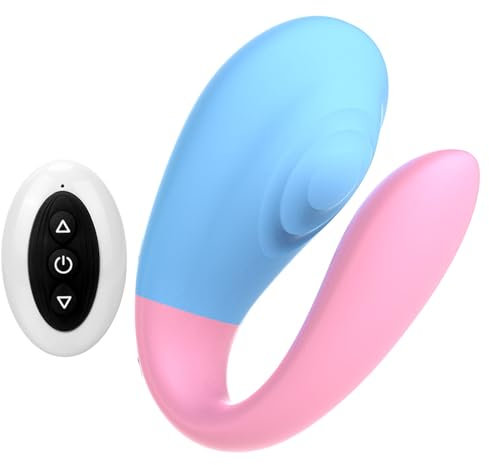QgLust Paarvibrator für Paare APP Fernsteuerung Klitoris Stimulator für Sie Anal & G-Punkt Stimulation 10 Vibrationsmodi Vibro-Ei Vibration für Frauen Sexspielzeug für Paare (Fernbedienung)