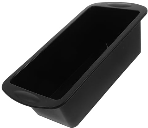 KOCKSHION Molde De Silicona Para Hornear Molde Para Pan Sin Tapa Antiadherente Asa Lateral