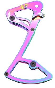 Emiif Bike Elektro Schaltwerk Innenplatte CNC gefräst 7075-T651 Aluminiumlegierung Kompatibel mit SRAM NX/GX/X1/X01/XX1/Apex 1/Rival 1/Force 1/Eagle Black
