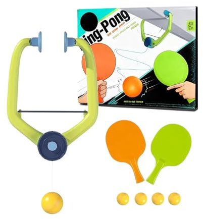 Mppchhn Doorway Table Tennis Game - Adjustable Pong Exercise Toy,Pong Training Toy,for Men Women Boys Youth Teens Wife Husband Son Daughter Family Friends