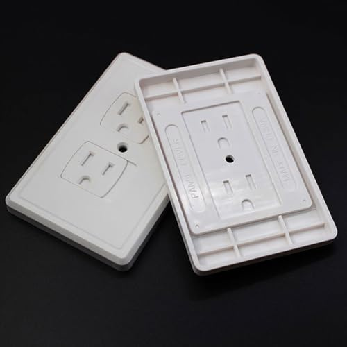 MUELODSIC 3 pezzi Tappi di Sicurezza per Prese Elettriche Chiusura Automatica Copripresa per Protezione Sicura per Casa Facile Installazione e Uso Adatti Cucina Bagno e Cameretta