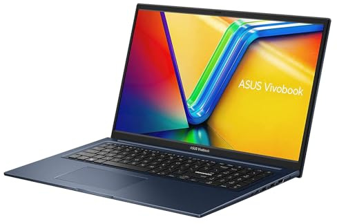 ASUS PC Portable Vivobook X1704V 17.3'' FullHD Intel Core 7 150U 16Go RAM 512Go SSD Windows 11 Pro Clavier AZERTY Bleu