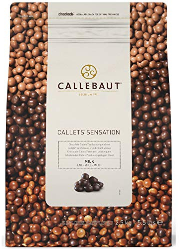 Callebaut Milk Chocolate Sensations Callets - Taille du pack = 1x2.5kg
