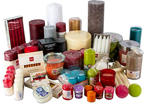 Kerzen-Überraschungspaket (6 kg) A & B Ware