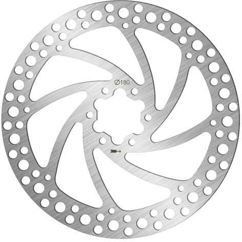 BUCKLOS MTB 140mm 160mm 180mm 203mm Bike Disc Brake Rotor with 6 Bolts