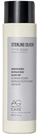 Sterling Silver Toning Shampoo by AG Hair Cosmetics for Unisex - 10 oz Shampoo