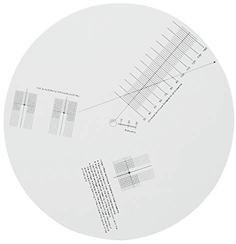 Tappetino per piastra di calibrazione Pickup Righello Phono Giradischi Goniometro Accessori Strumento di regolazione Misuratore di distanza Strumento di regolazione Record antiscivolo Pickup Piastra