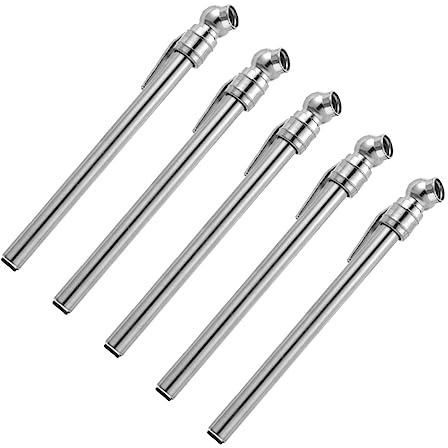 PAMINGONO 5pcs Portable Tire Pressure Pen Car Auto Gauge Pencil Useful for Car Repair Tyre Pressure Monitor
