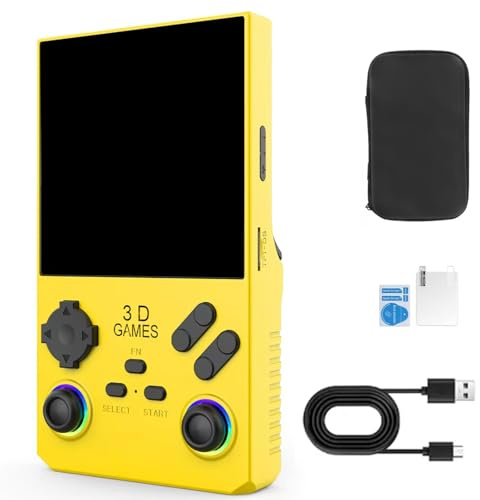 Handheld Gaming 4Inch Clear Screen 256GB Memory 40000 Preloaded Retro Modern Games Open Source Video Game Console