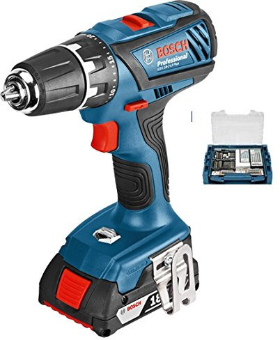 Bosch taladro de impacto sin cable GSB 18-2 LI Plus,2x2,0-Ah sin cable,accesorios en i-BOXX,i-Rack