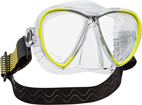 Scubapro Synergy Doppelglasmaske, verspiegelt, mit komfortablem Gurt