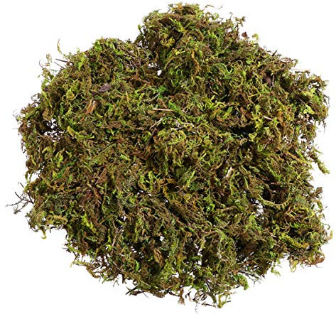 WINOMO Artificial Moss Fake Green Moss Decorative Fake Bulk for Plant Garden Lawn Crafts Decoration 60g/pack