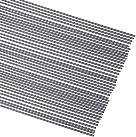 GOONSDS Tube en Fibre De Verre - pour Multicoptor Faisant des Matériaux De Modèle 40 Pièces,5mm x 3mm500mm