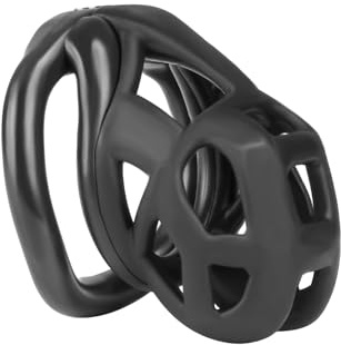 Fancalen Cobra II Chastity Cage Adult Sex Toys New Upgraded Embedded Chastity Bondage Chastity Device Men's Revolution Chastity Lock with 4 Rings