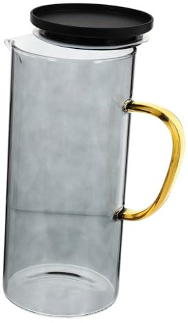 Zerodeko Saftkrug Glas Für Kalten Wasser Wasserkocher Saft Teekanne Haushaltsbedarf Großes Fassungsvermögen Langlebig Und Sicher