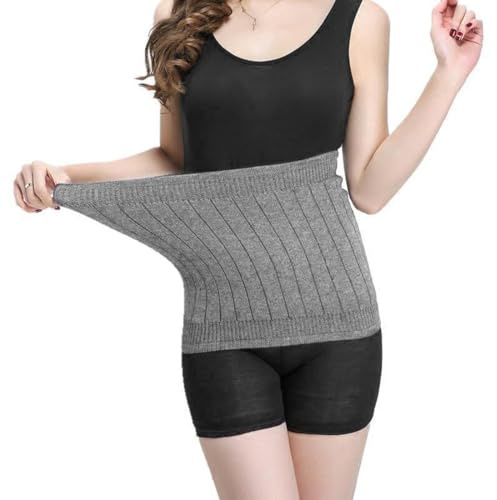 SGERUFZ 1 Pezzo Fascia Lombare Termica Donna, Elastica e Riscaldante, Scaldareni Invernale, Panciera per Schiena e Vita