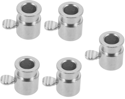DOITOOL 5 Pièces Accessoire Tendeur Broche Barbecue Boulon de Support pour Barbecue Rotatif Stable Antidérapant pour Kit Rôtissoire et Crémaillère Tourne Broche