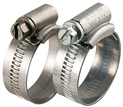 Jubilee® Clips Stainless Steel SS304 Hose Clamp 135-165mm x2